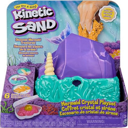 Kinetic Sand Mermaid Crystal Playset